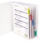 C-Line Products 8-1/2" x 11" Assorted Two-Pocket Paper Portfolio Folder with Prongs, 5/ST, 12ST/BX 05550-BX - alternate 2